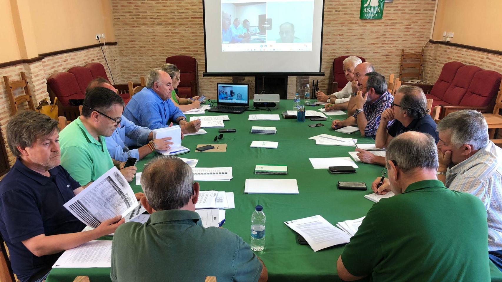 Sectorial del Cereal en Cuenca. Foto: Asaja CLM.