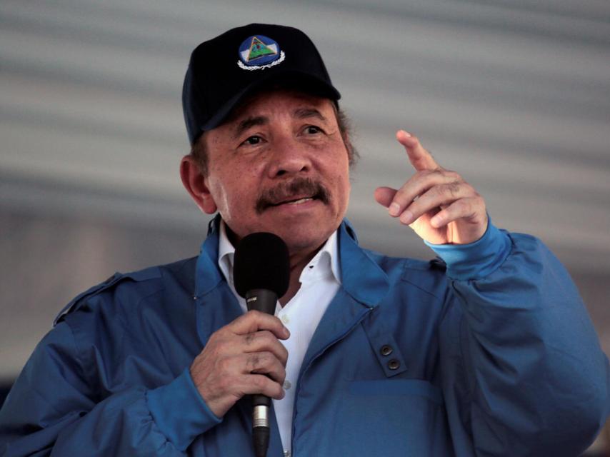 El dictador socialista Daniel Ortega.