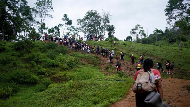 Cientos de miles de migrantes hacen uso del Puente de Nicaragua para llegar a la frontera sur de EEUU.