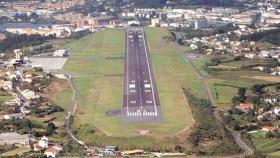 El aeropuerto de Alvedro en una foto de archivo