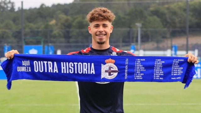 Mario Soriano, hoy en su presentación.