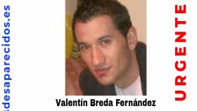 Valentín Breda Fernández, desaparecido en Gondomar.