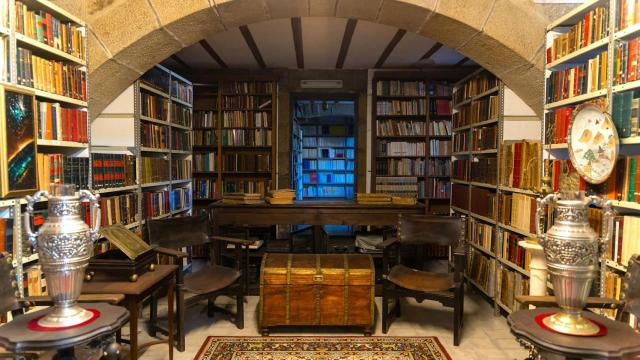 Biblioteca del Monasterio de Poio