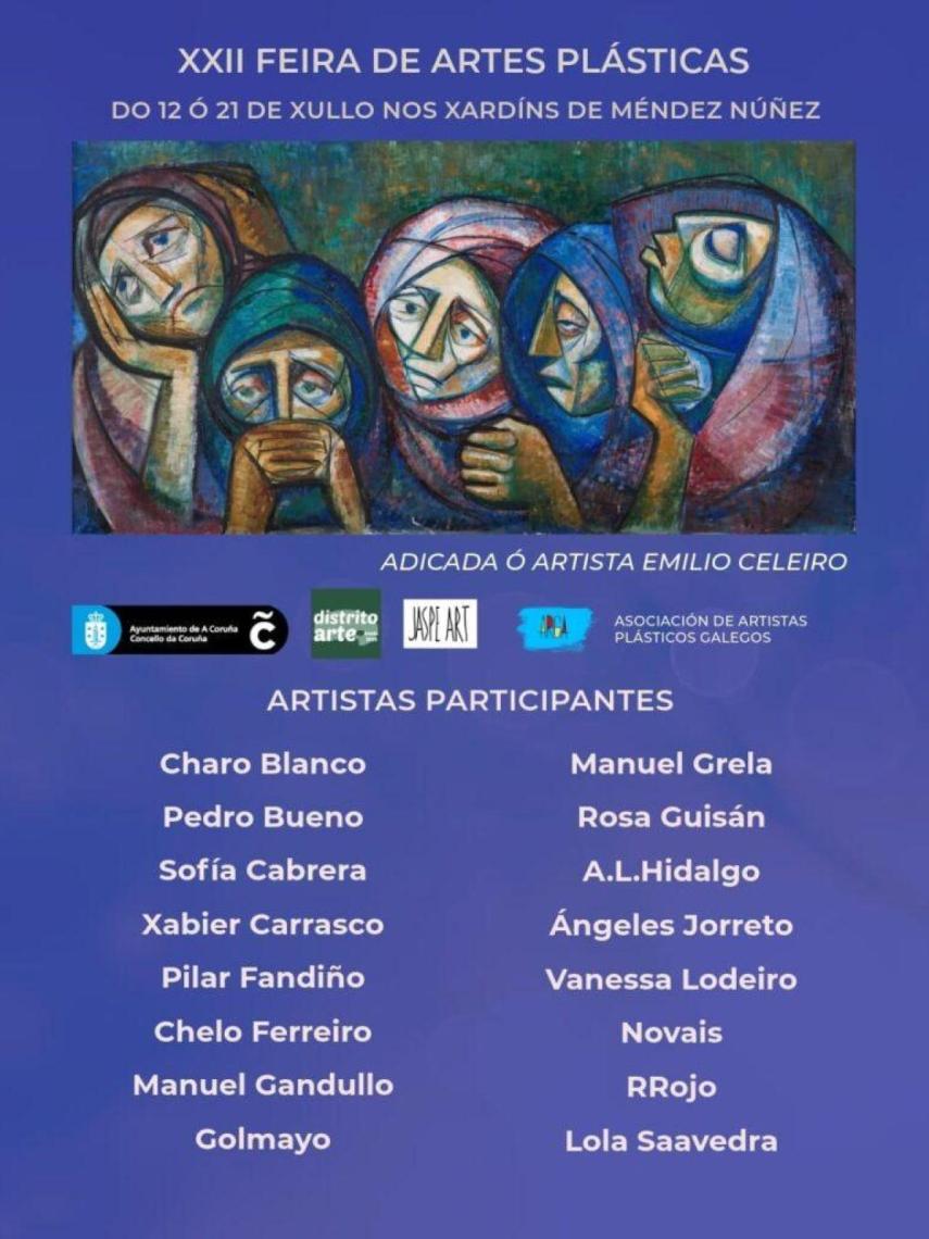XXII edición de la Feria de artes plásticas en A Coruña