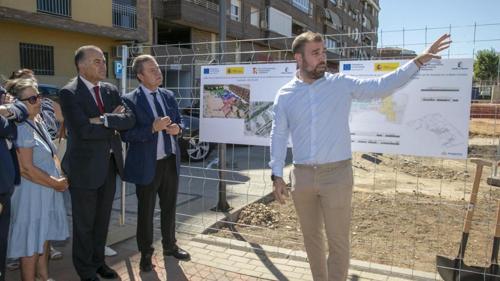 Primera piedra del nuevo Centro de Día para personas con Alzheimer. Foto: JCCM.