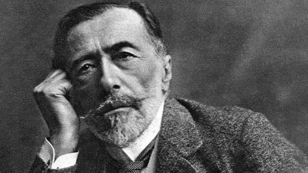 Retrato del escritor Joseph Conrad. Foto: NYPL Digital Gallery