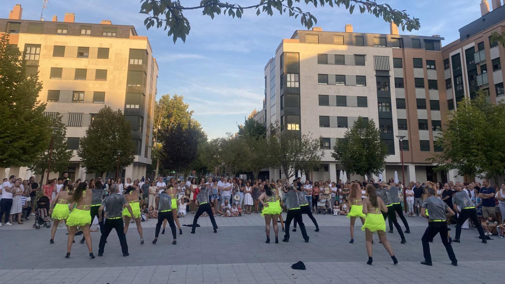 Plazas en verano