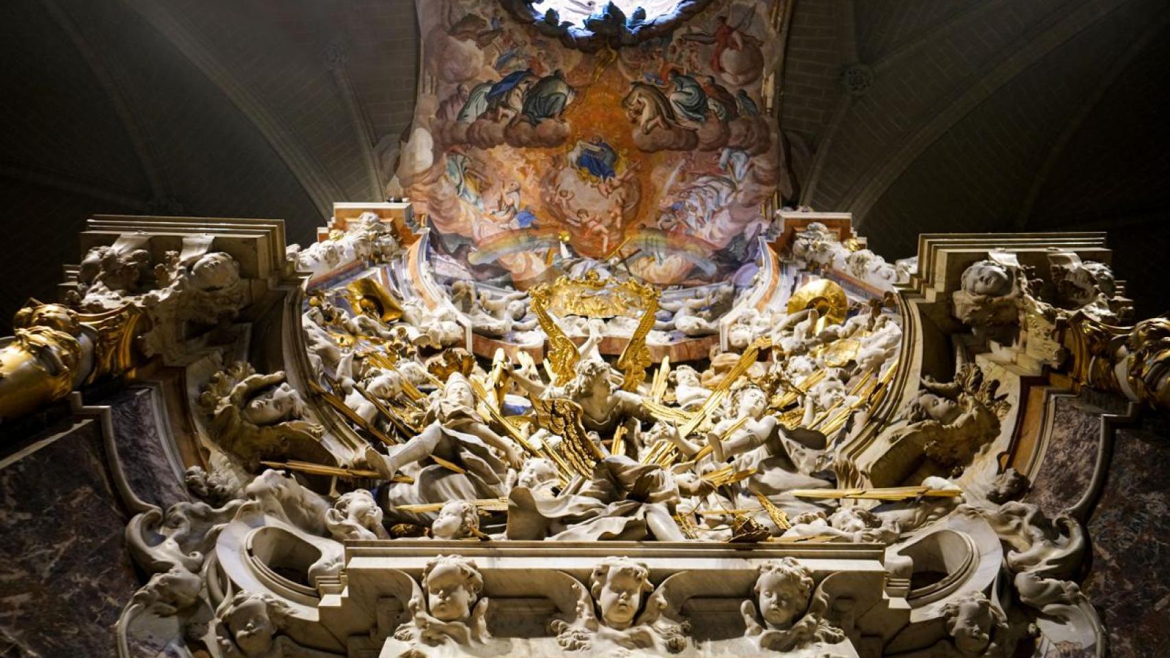 Transparente de la Catedral de Toledo. Foto: Antonio Sánchez Barriga, conservador de la Catedral.