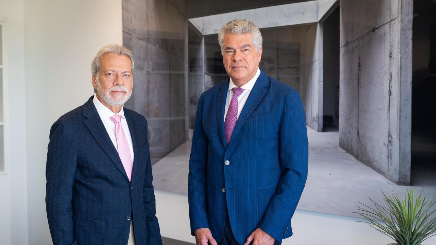 Luis Amodio y Mauricio Amodio, propietarios de OHLA.