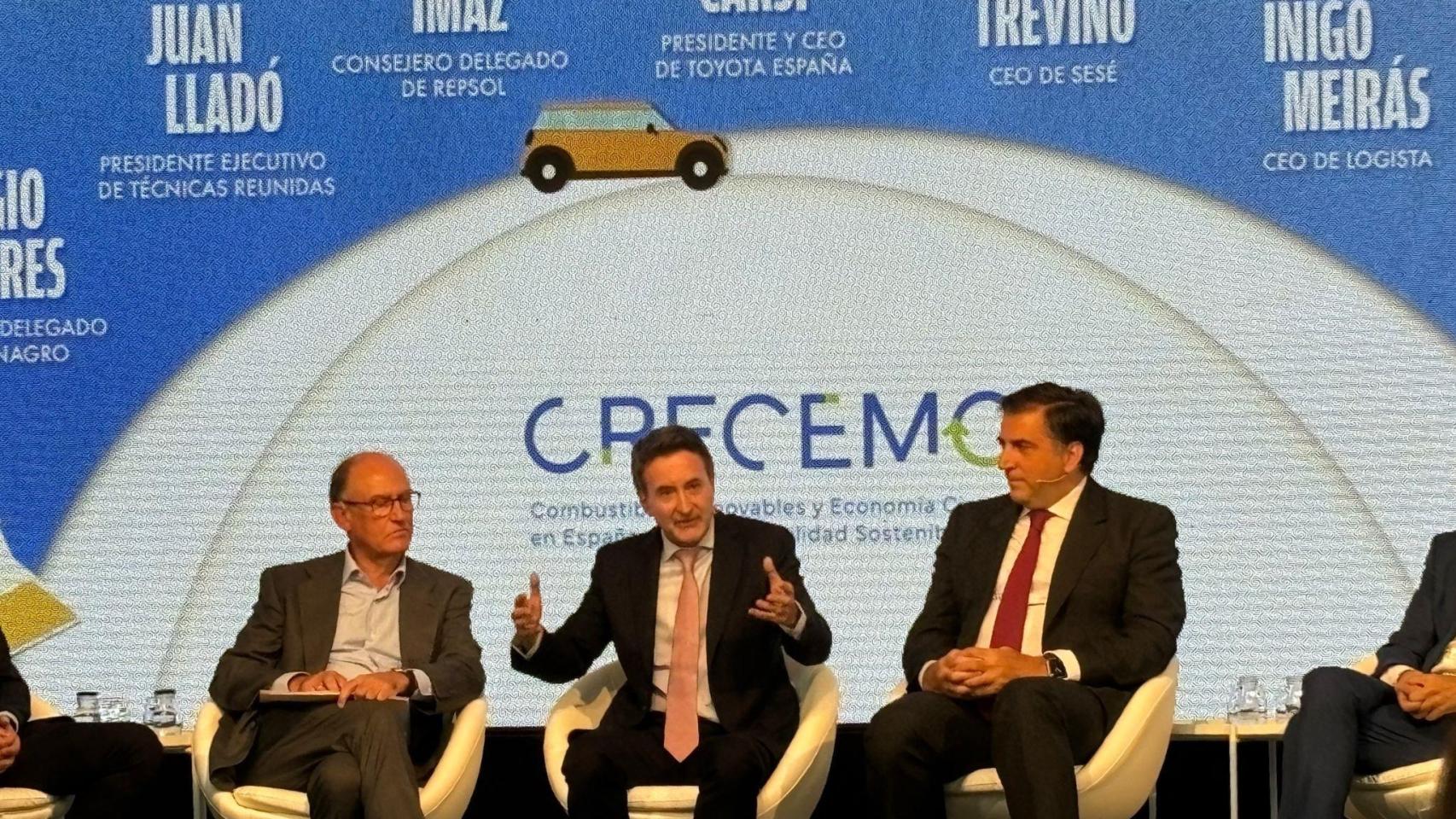 Josu Jon Imaz, CEO de Repsol, en la presentación de la Asociación de Combustibles Renovables y Economía Circular para una Movilidad Sostenible (Crecemos).