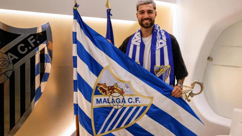 Álex Pastor, primer fichaje del Málaga CF.