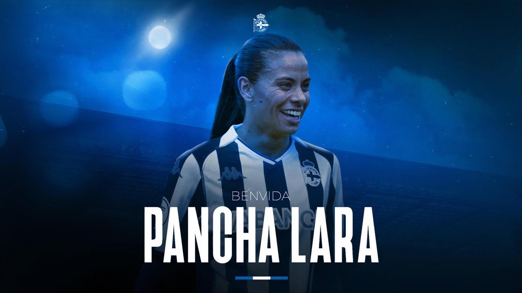 Pancha Lara, nueva jugadora del Dépor femenino