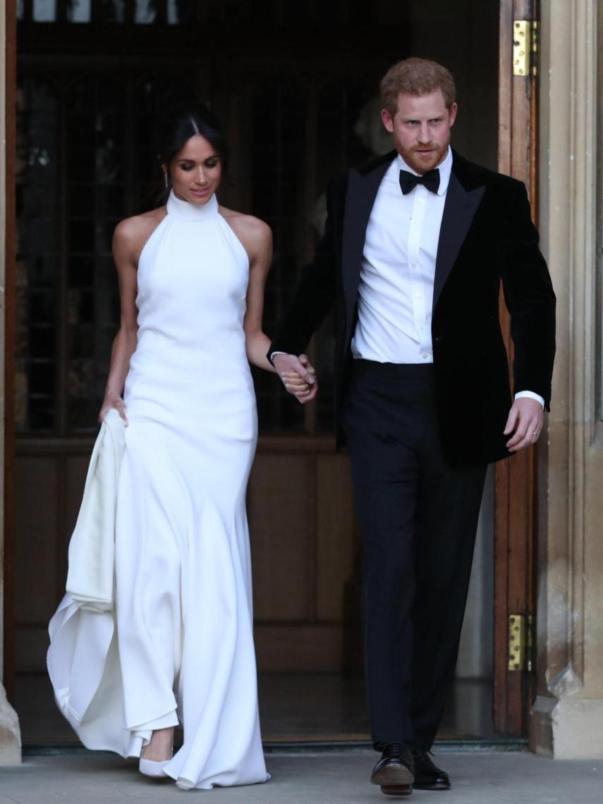 Meghan Markle y el príncipe Harry.