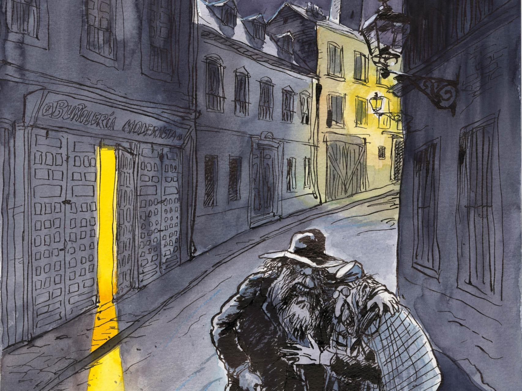 'Luces de Bohemia' (2018) con ilustraciones de José María Gallego, Editorial Reino de Cordelia.