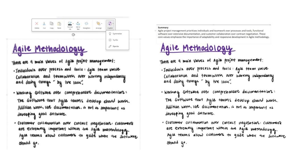 Copilot en OneNote de Microsoft