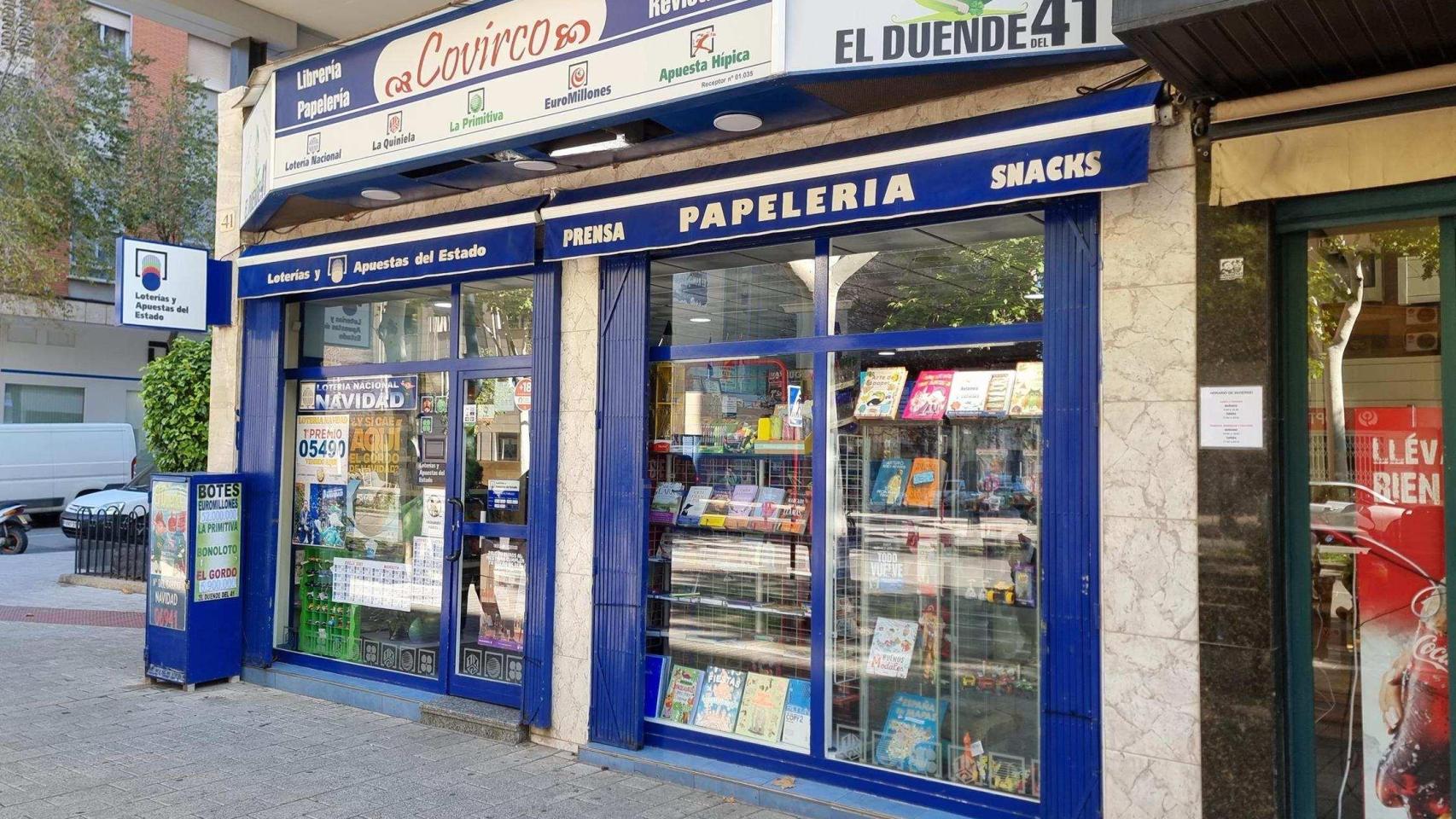 Despacho de Loterías de la Avenida de España de Albacete.