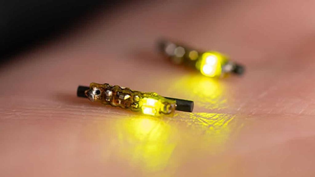 Implante con LEDs para tratar el cáncer