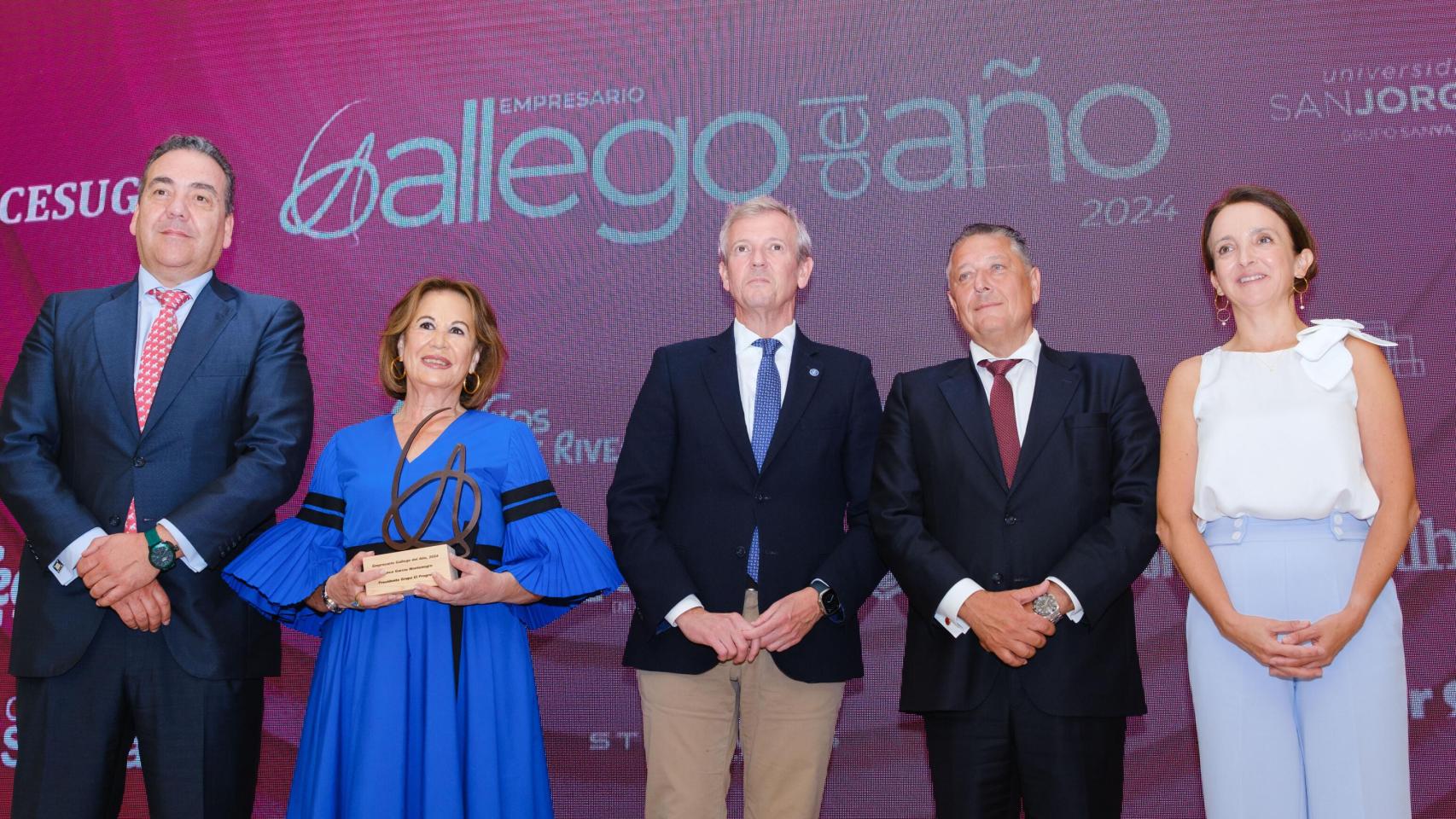 Blanca García Montenegro, Premio Empresario Gallego del Año 2024 en O Encontro