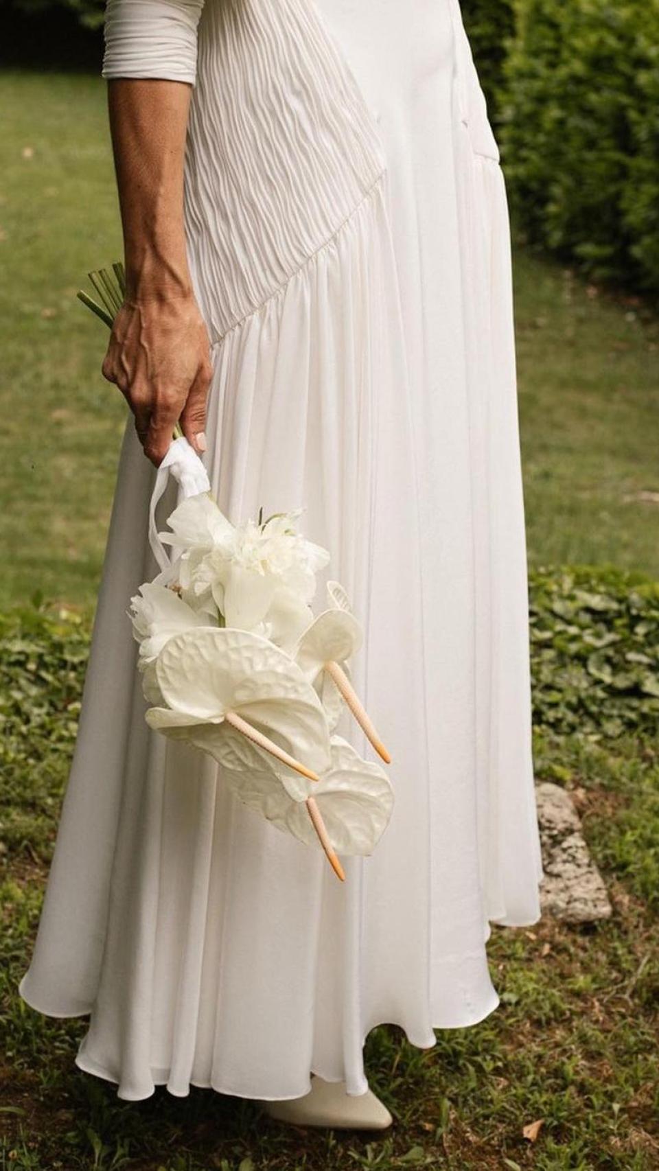Ramo de novia creado por Anxela, de Bendita Flor.