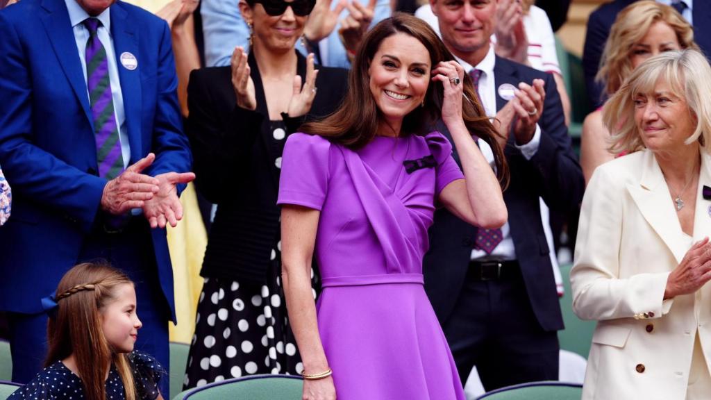 Kate Middleton acude a la final masculina de Wimbledon 2024