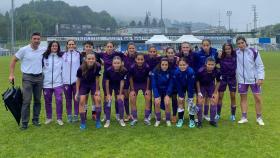 Equipo femenino infantil del Real Valladolid