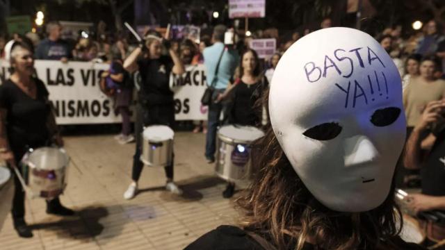 Imagen de archivo de una manifestación contra la violencia de género