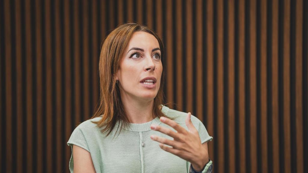 Cristina Carrascosa, abogada y CEO de ATH21, expone sus argumentos en el encuentro.