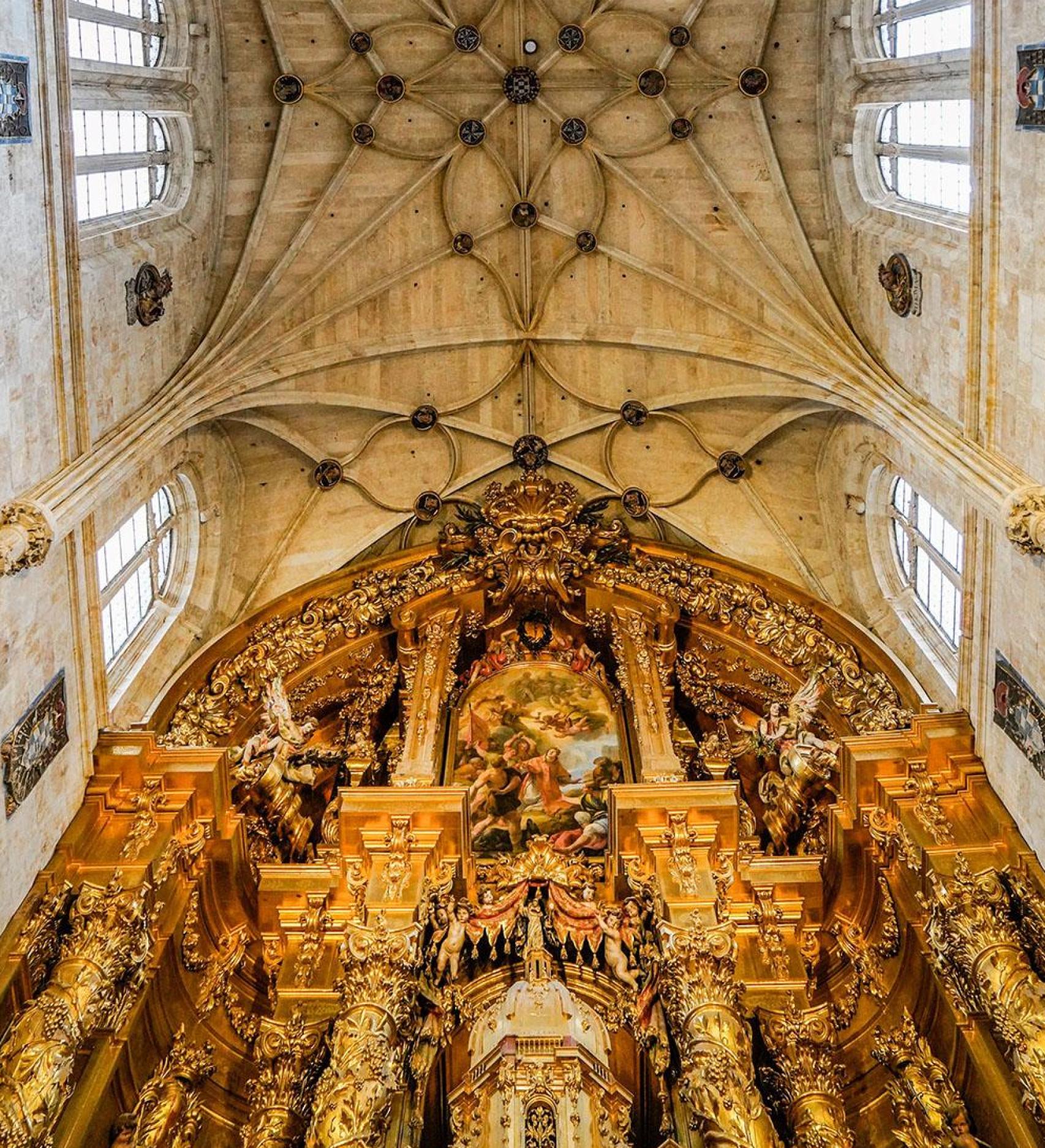 Los retablos barrocos de Salamanca, iglesia de San Esteban