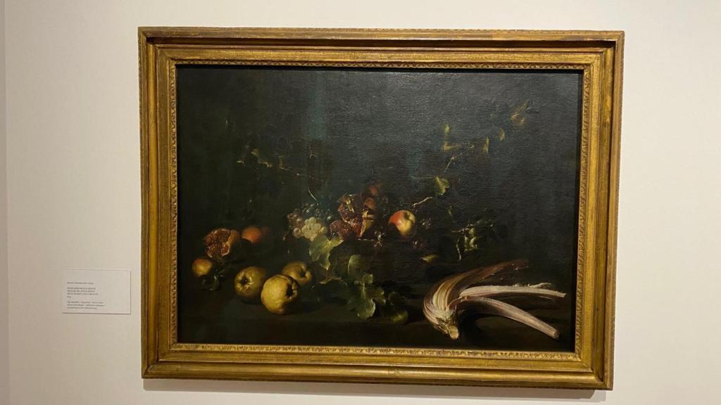 Fruit Basket with Cardoon, 1643. Juan de Zurbaran. Gösta Serlachius Fine Arts Foundation