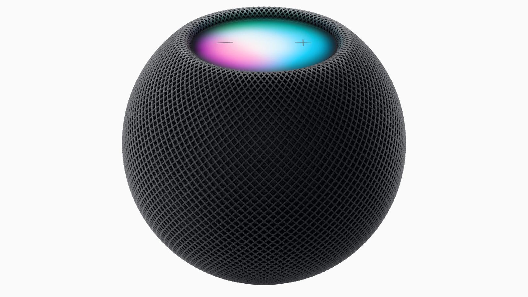 HomePod en color 'Medianoche'.