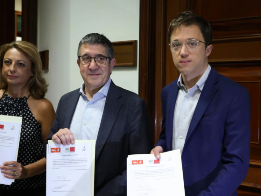 Coalición  Canaria, PSOE y Sumar presentan la proposición de ley de Extranjería en el Congreso.