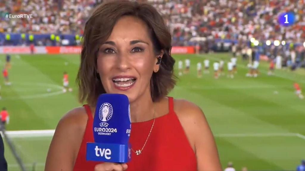 TVE anunció el fichaje de Adela González en la previa de la final de la Eurocopa.
