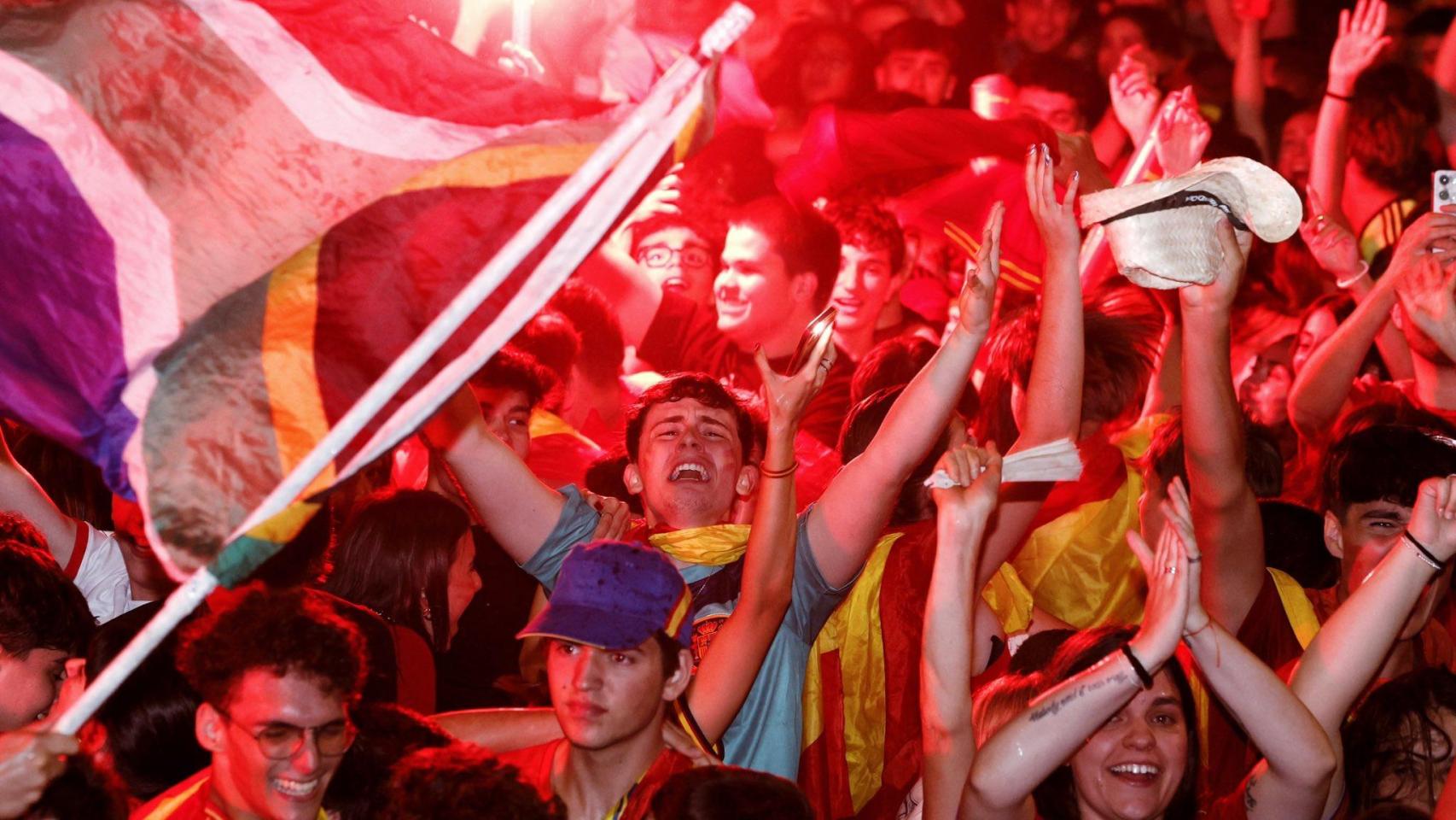Castilla y León sale a la calle para celebrar la victoria de España en la Euro 2024
