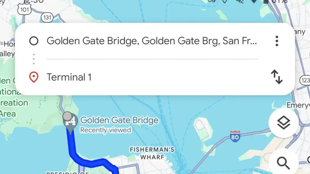 Nuevo diseño de Google Maps