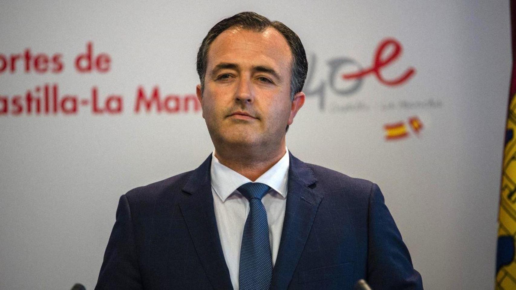 David Moreno, presidente de Vox en las Cortes de Castilla-La Mancha.