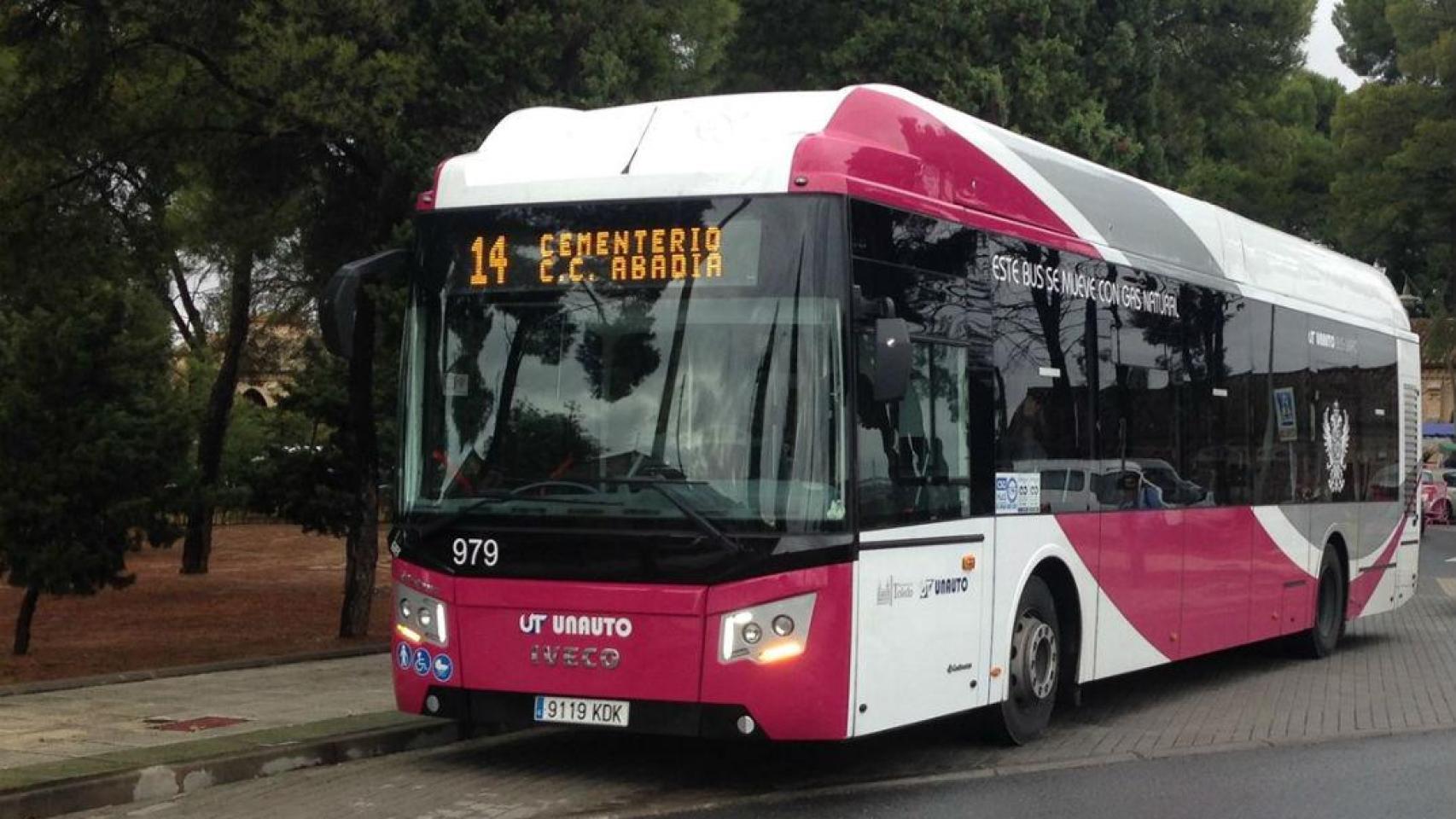 Autobuses urbanos de Toledo.