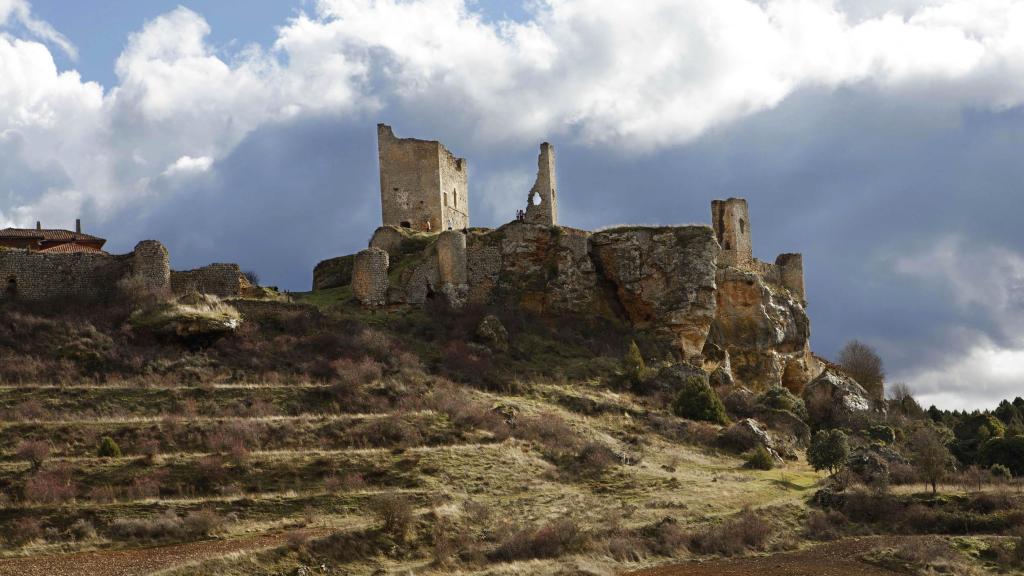 Imagen del castillo de Calatañazor, en Soria