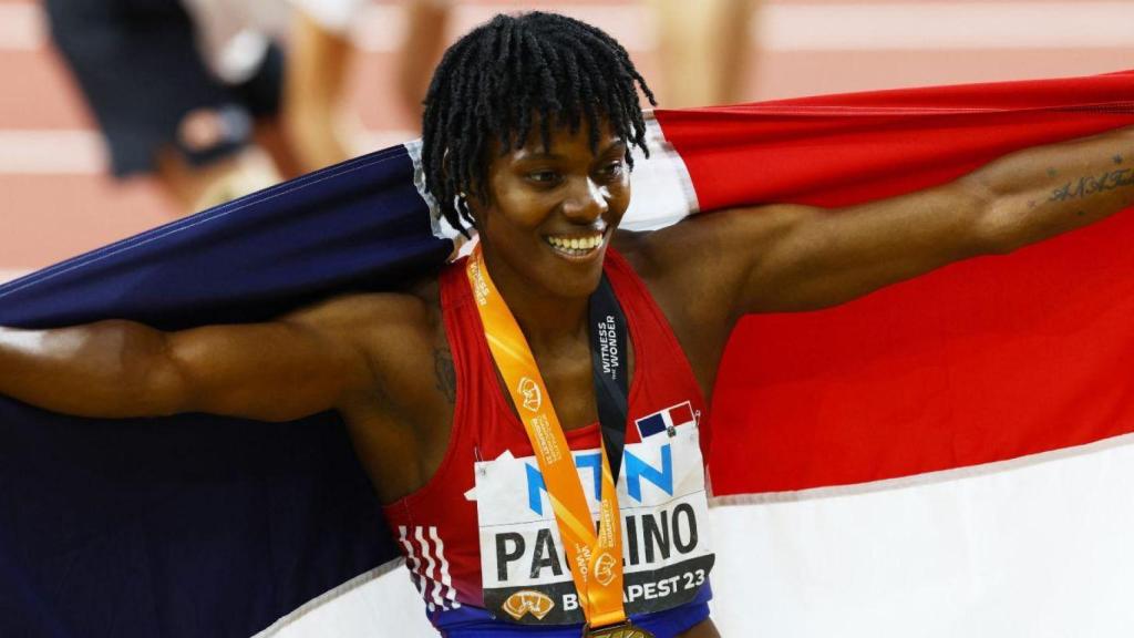 Marileidy Paulino, principal baza de la República Dominicana para los Juegos Olímpicos.