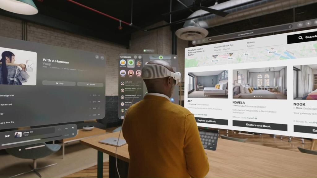 Demostración de las Apple Vision Pro