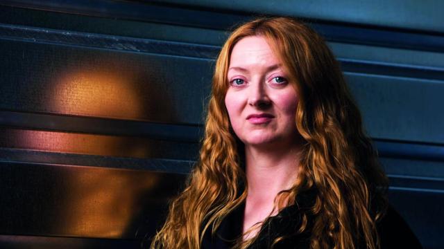 Claire Keegan, autora de 'Bien tarde en el día'. Foto: Edinburgh Book Festival