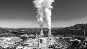 Foto panorámica de la Central Nuclear de Cofrentes