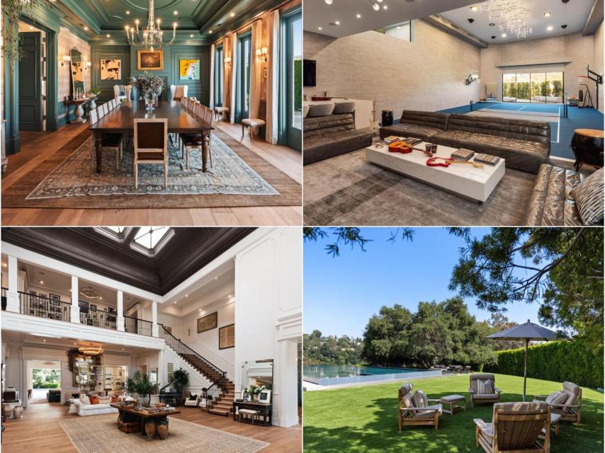 Las estancias de la mansión de Jennifer Lopez y Ben Affleck.