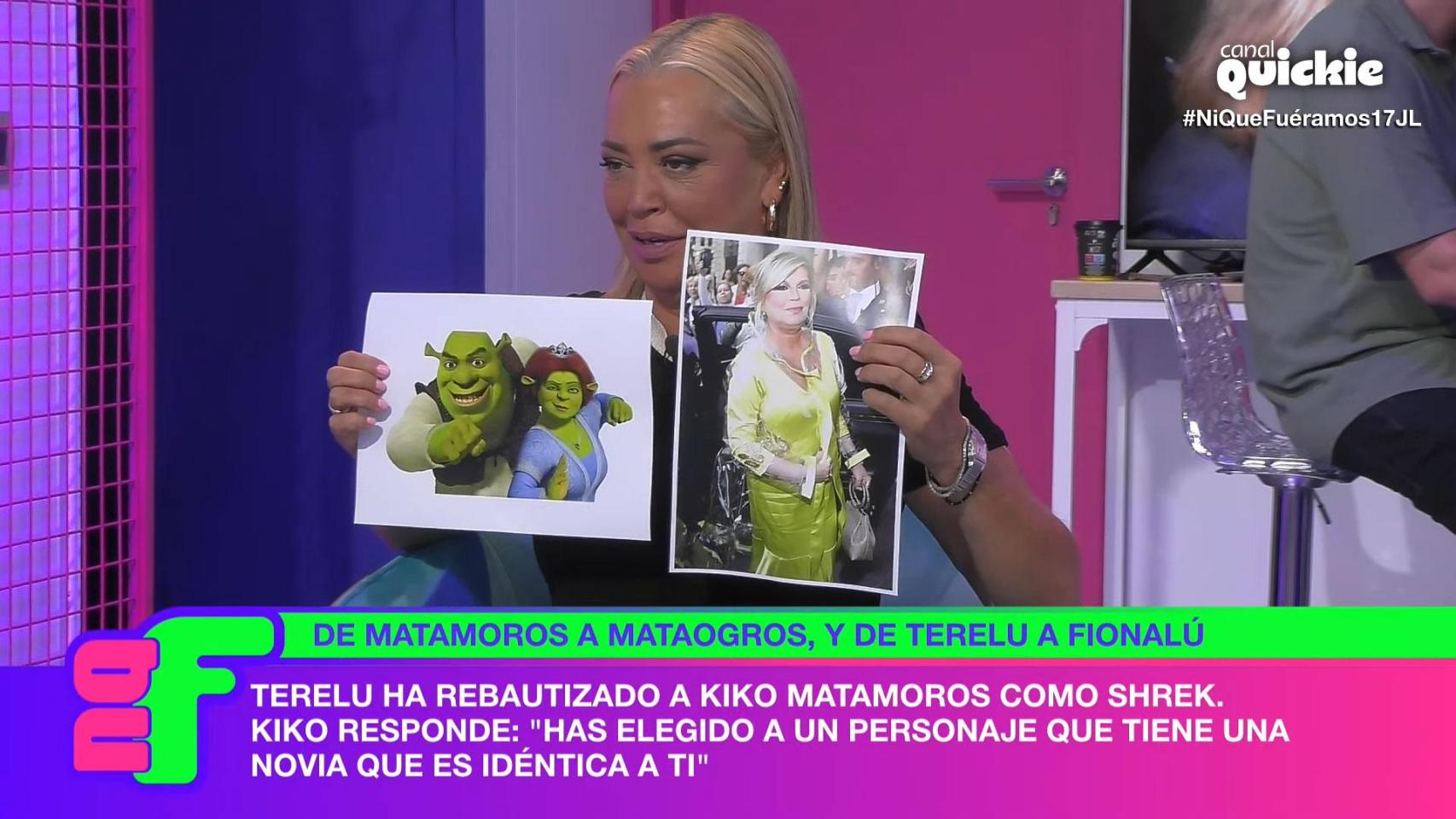 Kiko Matamoros estalla contra Terelu Campos al saber que le llama “Shrek”:  “Pedazo de lerda, Fiona”