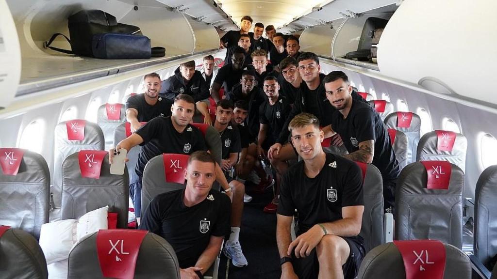 La selección olímpica de España pone rumbo a Francia.