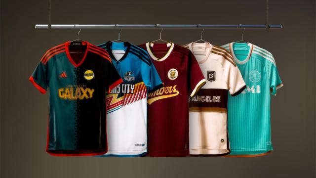 La nueva colección de camisetas de la MLS