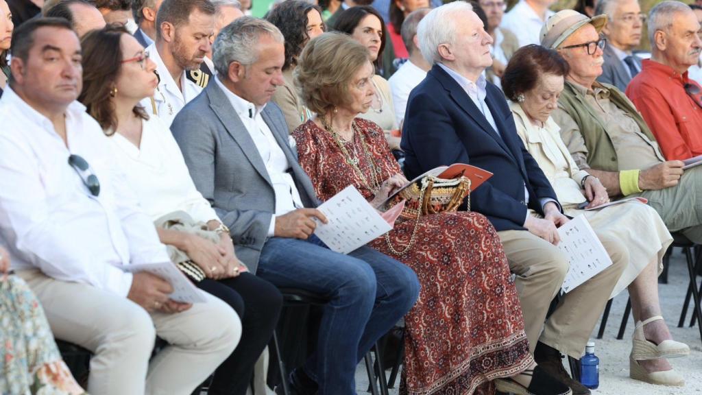 Doña Sofía, en el concierto