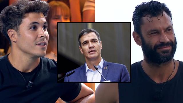 Kiko Jiménez, Pedro Sánchez y Jorge Pérez