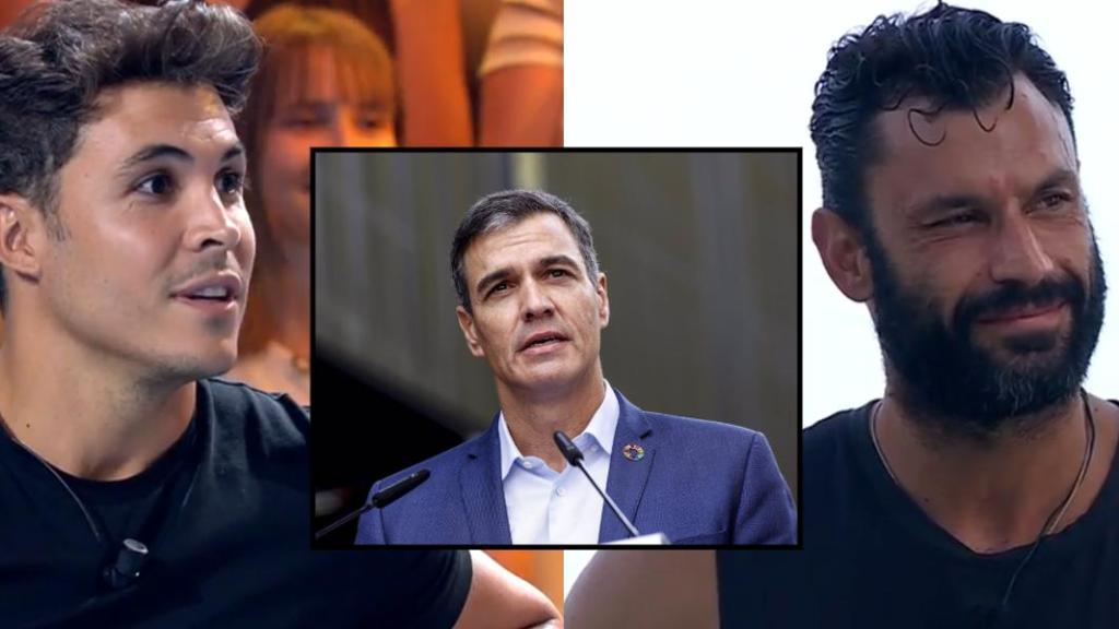 Kiko Jiménez, Pedro Sánchez y Jorge Pérez