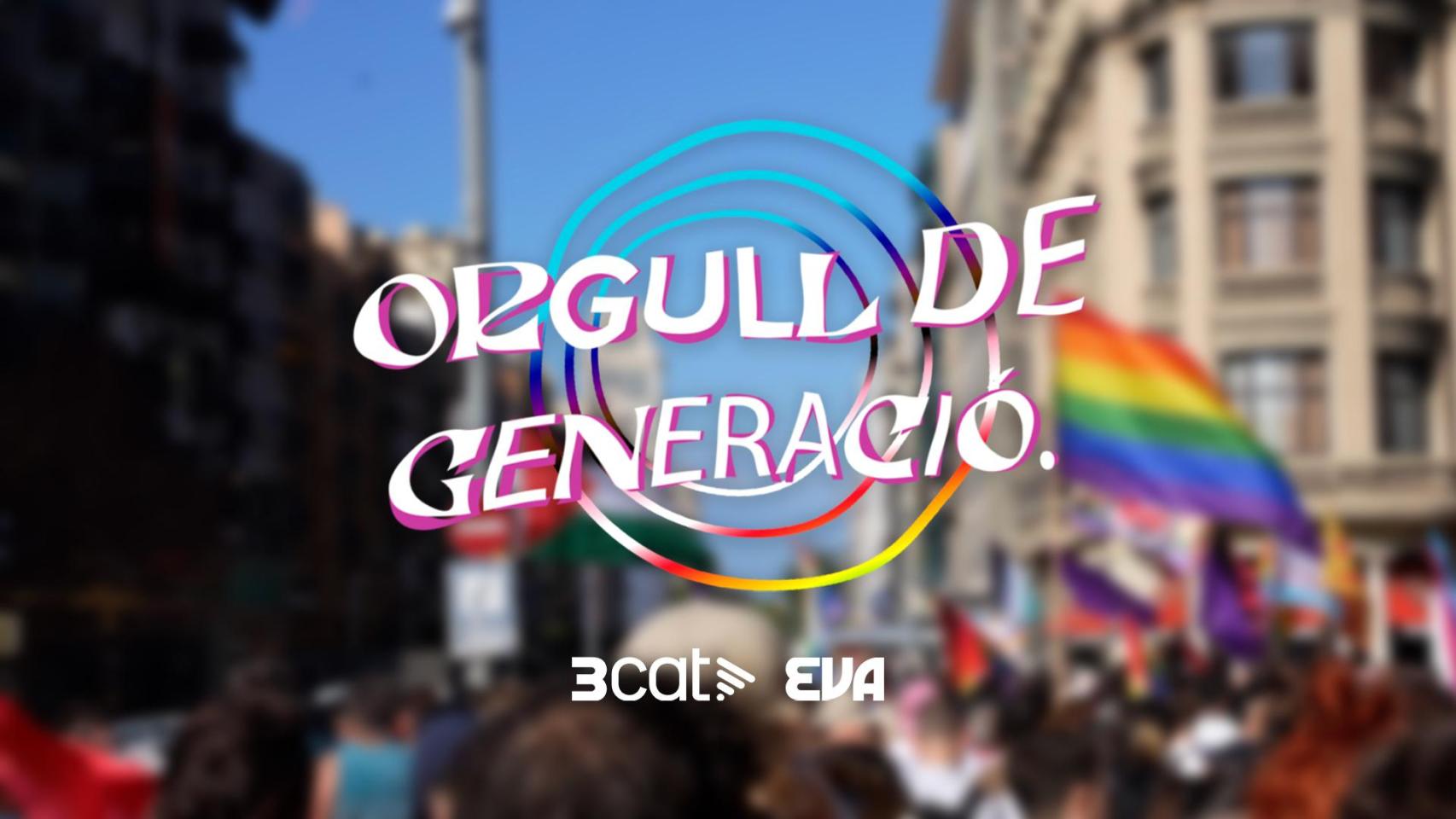 Imagen promocional de 3Cat para el Orgullo LGBTIQ+ de Barcelona.