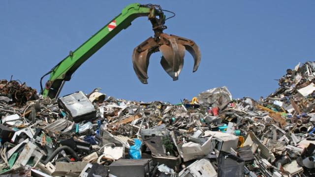 Se recicla el 85 % del acero pero solo el 35% del cobre.